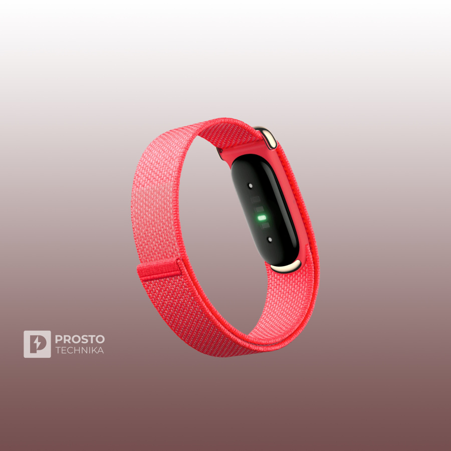 Фитнес-браслет Google Fitbit Air, красный (Berry)